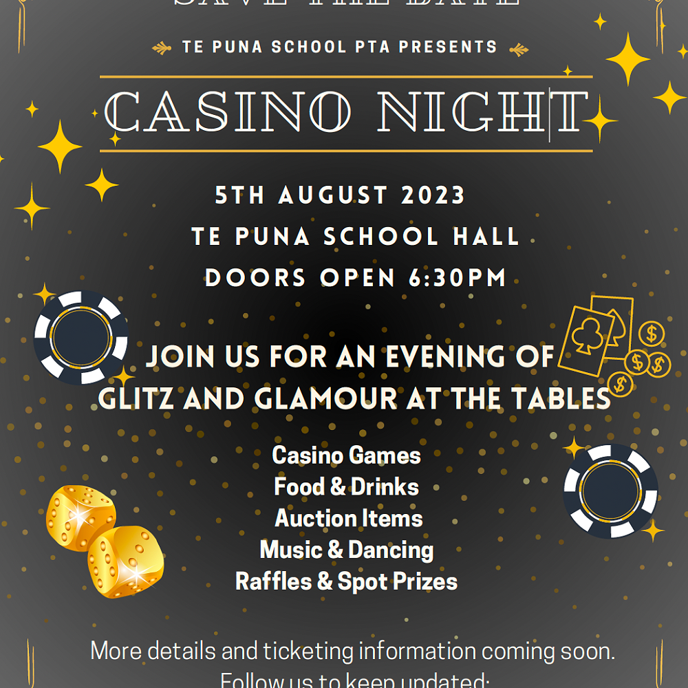 Casino Night PTA Fundraiser