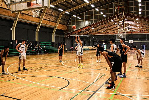 PNBHS Premier A & Junior A Basketball v Wellington College 