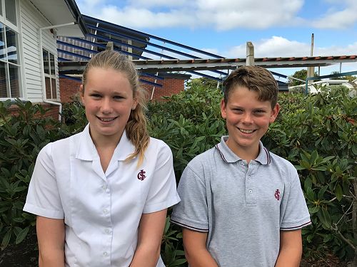 Josiane Hill and Matthew Lange