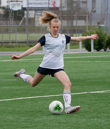 Aliya Drake in action