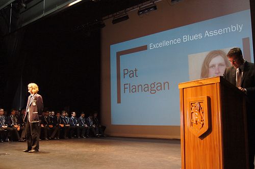 Academic Blues Assembly - Level 2 Endorsed with Excellence 2016.