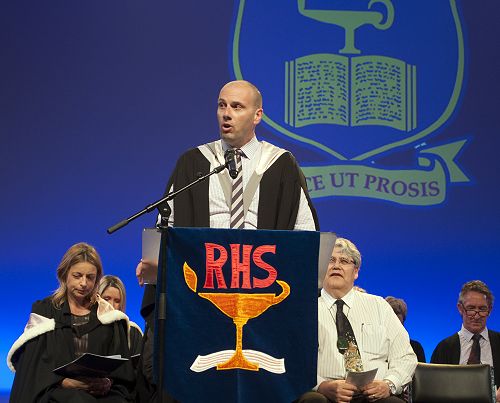 Prizegiving 2016: Principal, Neil Haywood.