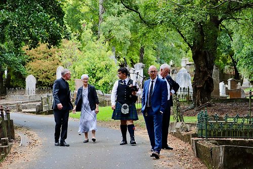 Founders grave side 2021