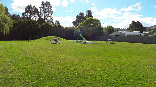 A lot of space for ball games and running around