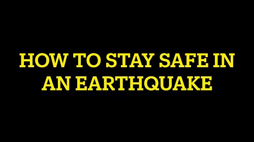 Video: Korimiko Earthquake safety 2