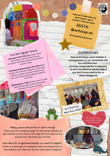 September and School Holidays at Art Soup