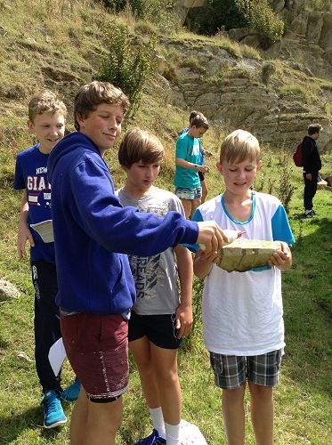 Lime Kilns.  Otago Peninsula.  Year 9 Science Field Trip.  
