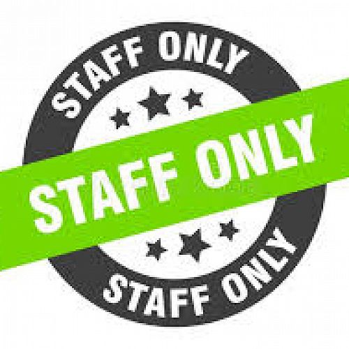 Staff Only Day
