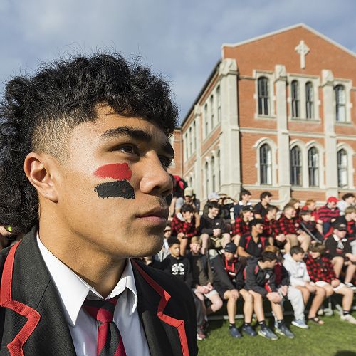 Focus: Genesis Sherlock watches intently as the match comes down to the wire.