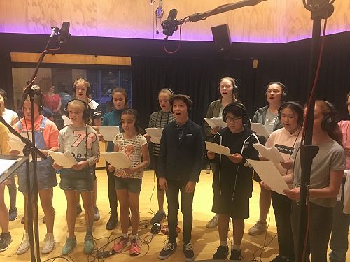 Chorale recording for Ali Harper's Song