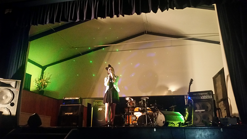 Shiny Aldersley owned the stage during her performances, singing covers of “Stone Cold” by Demi Lovato, “Crazy” by Gnarls Barkley, and “Hello” by Adele.








