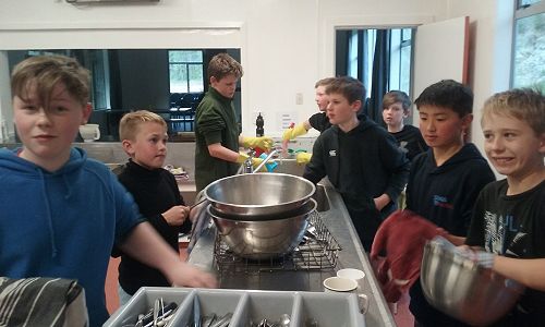 Adventures at Year 7 Camp survival. 