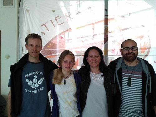 NZ Delegates - Forrest Chambers, Mia Chambers, Te Aro Pritchard, Taneora Ryall