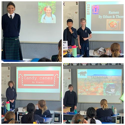 Honor Blaikie, Ethan Zhou, Thomas Graham, Franki Jones and India Allison present.