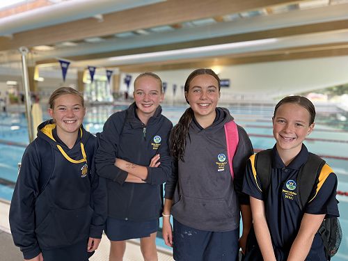 Canterbury Swimming - Charlie, Sophie, Lily, Lainey
