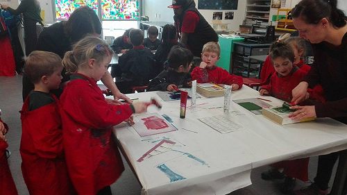 Team Awa's Visit to the Art Gallery and Museum