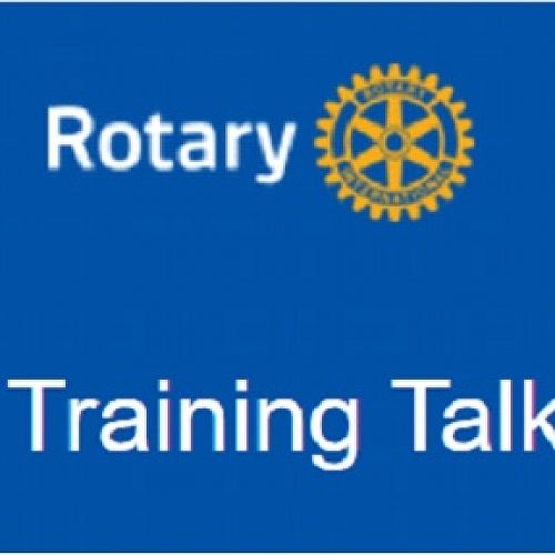 Rotary Training Talk
