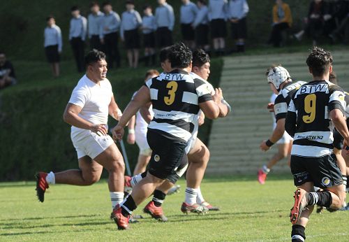 1st XV vs New Plymouth Boys' High School