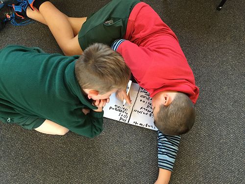 Bailey and Tyson discussing the future of Oaklands