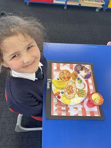 Elyse's delicious dish.