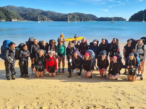 Year 13 PE and Outdoor Ed Camp - Abel Tasman National park
