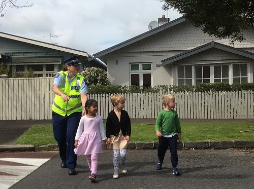 'Stepping Out' with Constable Teina