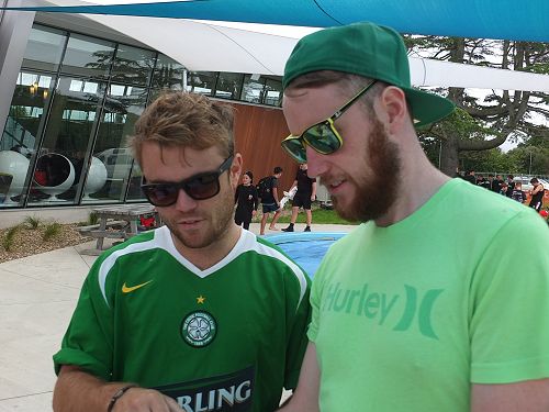 Jacob Allen and Nev Brooker