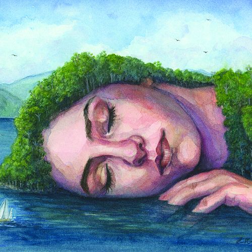 "A Silent Presence" by Laura Worrall © Used with permission www.lauraworrallart.com