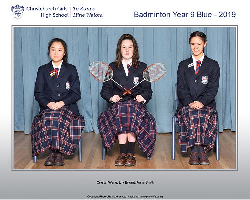 Badminton Year 9 Blue -2019