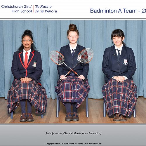 Badminton A Team - 2019