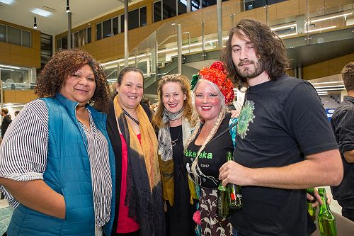 Chanel O'Brien with Tahu MacKenzie , Harvey Penfol