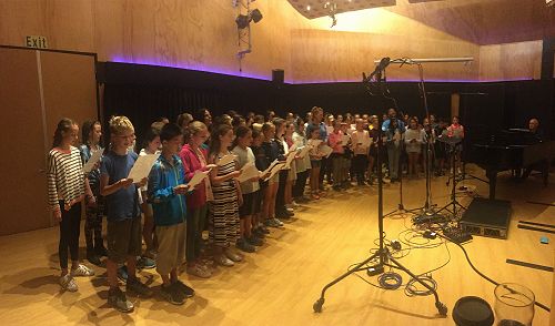 Chorale recording for Ali Harper's Song