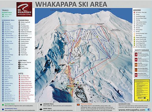 Whakapapa Ski Area | Mt Raupehu