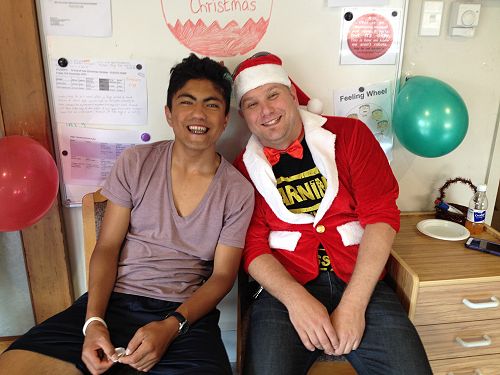 Henry and Michael - Christmas 2015