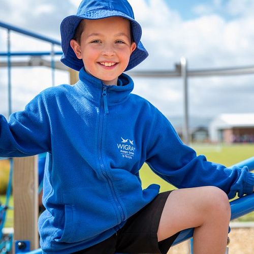 Hats are available at the school office.