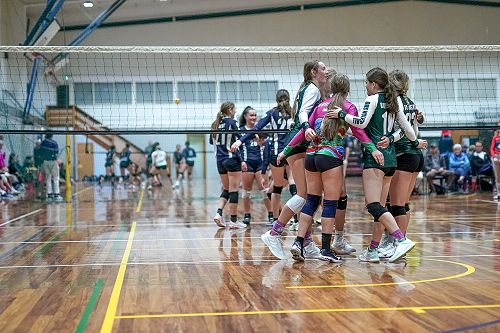 BHS Girls Senior A Volleyball Team 2021 