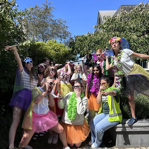 Year 10 Drama students channel A Midsummer Night's Dream in 29C...