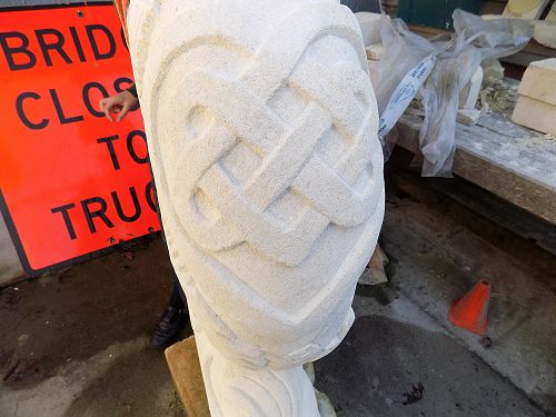 The Celtic Heart on our Unity Sculpture