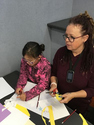 KIT Day, Carly-Rose, Sarah, screen printing patterns