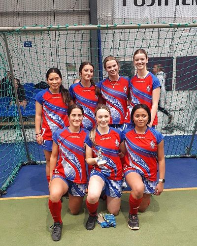 Senior A Futsal Team who won the Division 1 final
