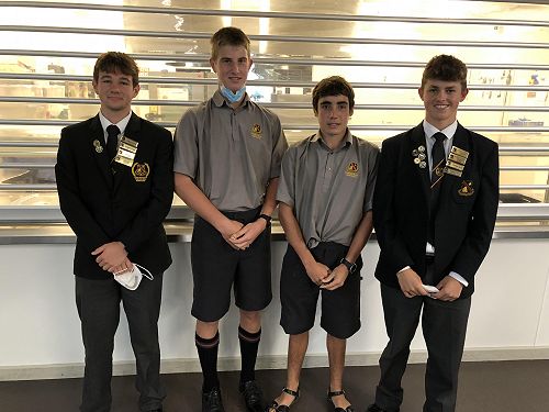 The Argyle Senior and Junior 'House' leadership group 2022