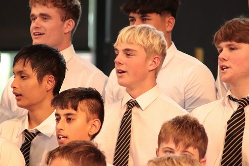 Sargood boys in tune