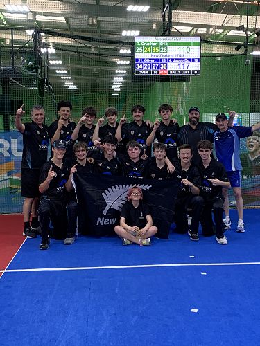 NZ U18 Mens Indoor Cricket Team - World Champions