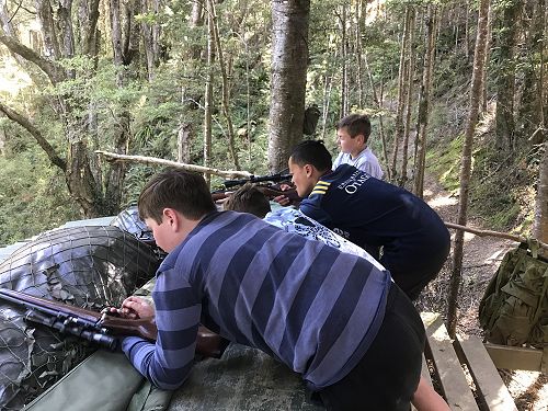 Adventures at Year 7 Camp survival. 