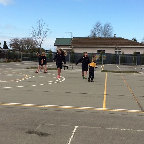 Medieval games with our big buddies in Room 20.
