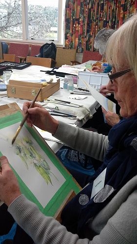 Kath McElrea uses watercolour to create beautiful 