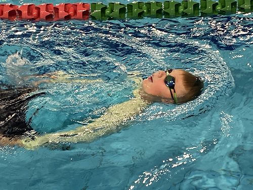 Swimming at Graham Condon