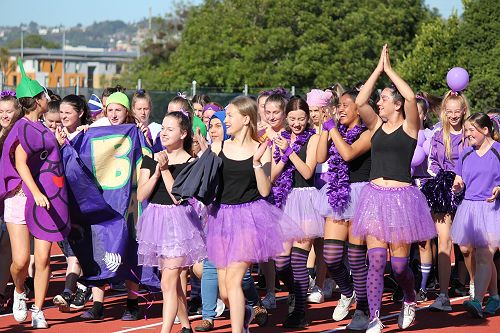 Ballard House march past