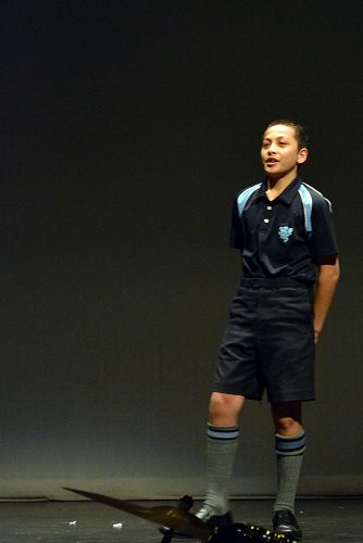 Nuku McLean recites James K Baxter's "A pair of sandals".