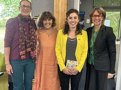 Kate Barriball, Olga Fuentes Astorga, Ms Maria Alejandra Farias Munoz and Mary-Jeanne Lynch